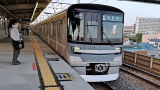 東京メトロ日比谷線13000系13119F普通中目黒行き小菅駅到着(2023/5/1)