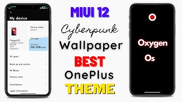 [ MIUI 12 ] CYBERPUNK WALLPAPER & BEST EVER ONEPLUS THEME FOR XIAOMI PHONES | ONEPLUS BOOT ANIMATION