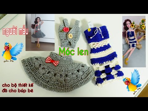 Video Móc áo cho búp bê đơn giản (mẫu 1) - youtube