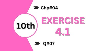 10th Math | Unit 4 (Partial Fraction)| Exercise - 4.1 - Question- 7 #learnwithkashif