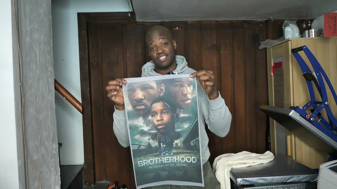 Pressing a HUUUGE Full front DTF Design