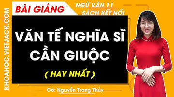 Văn tế nghĩa sĩ Cần Giuộc | Ngữ văn 11 - Kết nối tri thức (HAY NHẤT)