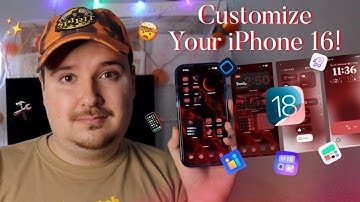 Customizing My iPhone 16 With iOS 18! (Control Center, Widgets, Icons & More!) ❤️✨📱