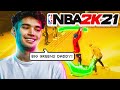 USING ADIN'S REAL LIFE JUMPSHOT on NBA 2K21 CURRENT GEN... SO MANY GREENS!