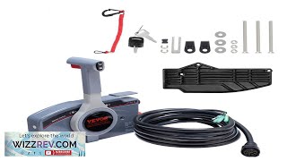 VEVOR Boat Throttle Control 703 48205 16 Side Mounted Outboard Remote Control Box