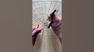 Sketching Practice - Brain Training Center Point Perspective Lines #art