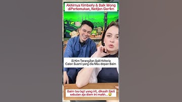 Kimberly & Baim akhirnya bertemu #shorts #baimwong #kimberly #artist #selebriti #beritaterkini #fyp