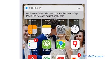 Create a conversational commerce Messenger bot with ProChatCommerce | DJI