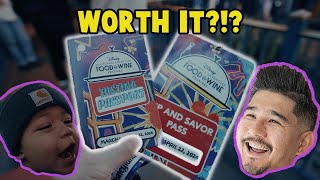 VLOG 037 - Buying Disney's Food & Wine Festival Passport