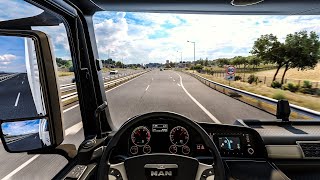 ETS2 1.55 (4K) + New Ultra Realistic Graphic Mod / Lighting Improvements v2 Update Snowymoon