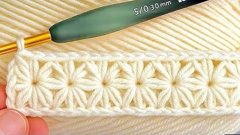 Amazing! Viral Crochet Stitch Tutorial!🩷 So Easy & Beautiful, Perfect for Beginners!