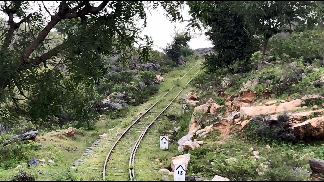 INDIAN RAILWAYS view of meter gauge catch siding for stopping runaway trains (11 of 20)