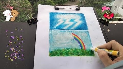 Vở bài tập mĩ thuật 1 -Chân trời sáng tạo - Thiên nhiên và bầu trời - Hãy vẽ chớp và cầu vồng 