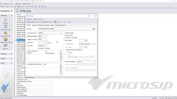 Microsip Ventas: Cómo asignar impuestos a los artículos