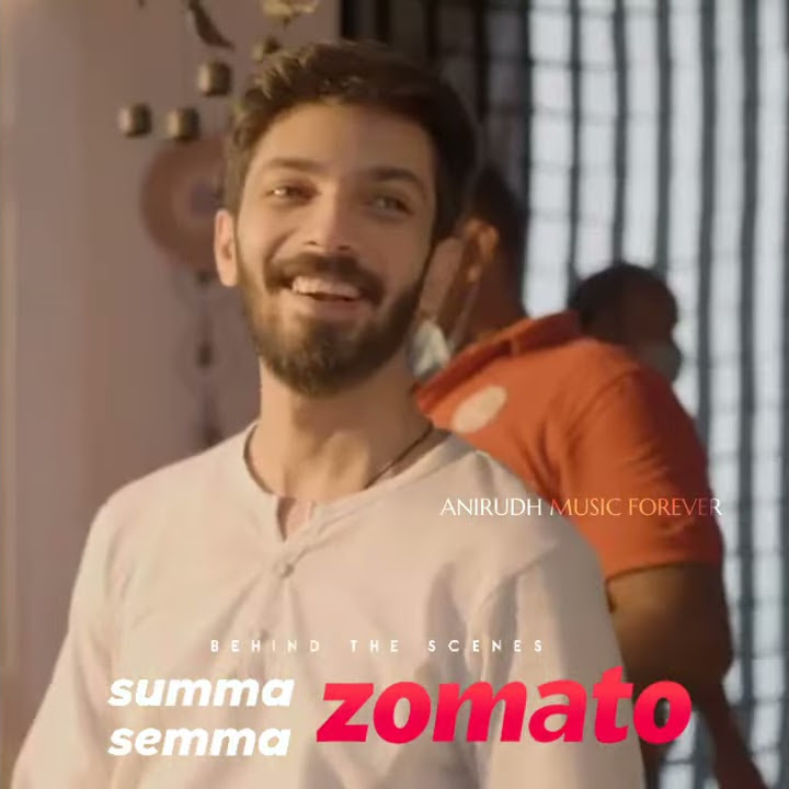 Summa Semma Zomato - BTS | Anirudh Ravichander | Advertisement | Zomato Ad | TVC | Dancer Satish