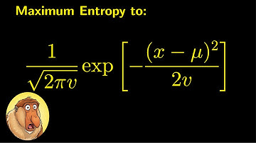 Maximum entropy + mean + variance = the normal distribution! | Probability Theory