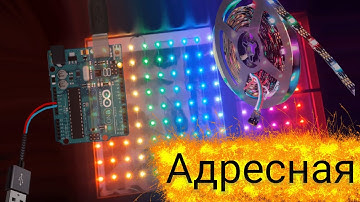 Адресная лента на окне 👍 + ардуино с блоком 😎