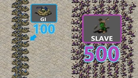 Deployed Gi vs Slaves - Red Alert 2