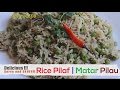 FAST RECIPE How To Make Peas Pilau | Rice Pilaf | Matar Pulao | Vegan Recipe