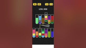 water sort puzzle level 9559