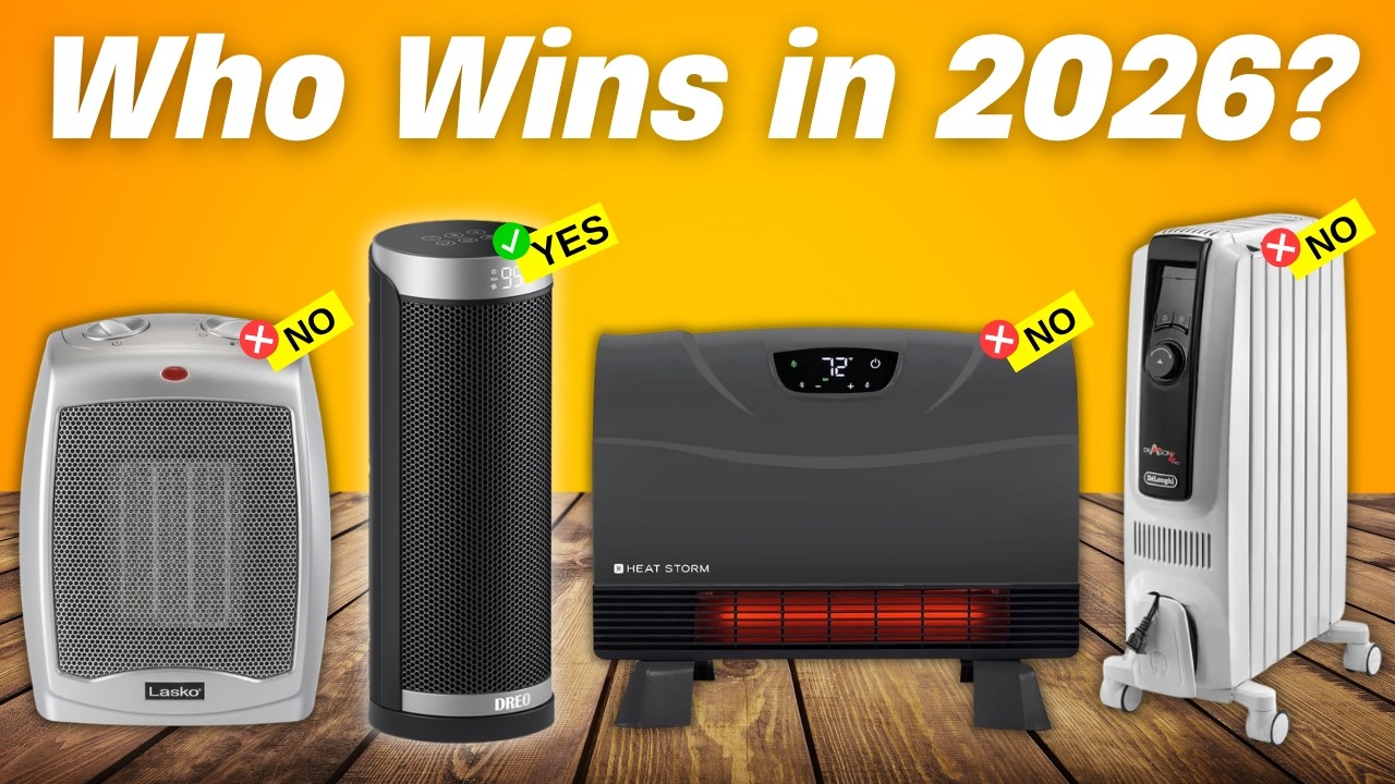 The 5 Best Space Heaters of 2026 [Which is The Best #1 For Your Needs ...