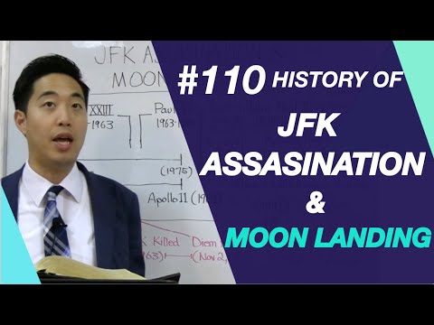 History of JFK Assassination and Moon Landing  