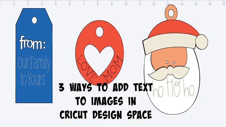 3 Ways to Attach Writing to Images in Cricut Desig...
