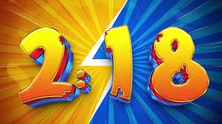 5-Minute Countdown Split Comic Burst Hero Party Timer