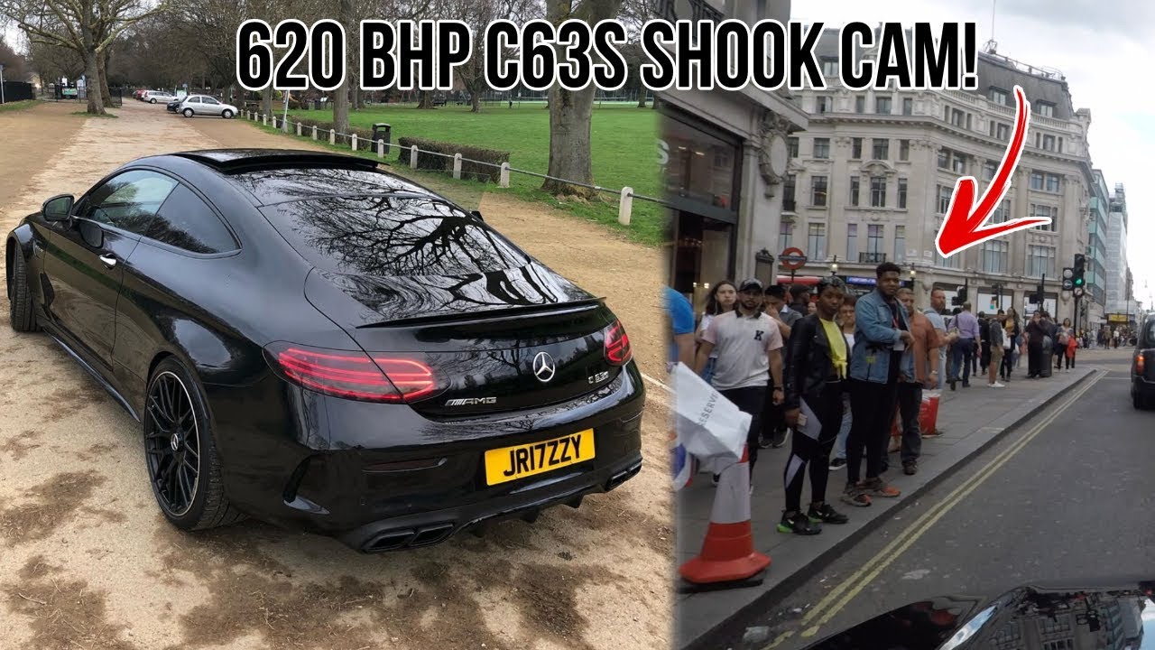 *SHOOK CAM* 620 BHP C63s MERCEDES AMG SCARING PEOPLE IN PUBLIC!!