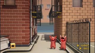 Beating waves in Gang Beasts  