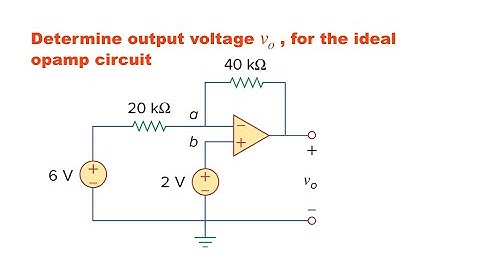 Op Amp CIRCUIT SOLVED PROBLEM | Analog Electronics | Operational Amplifier Solved Problems