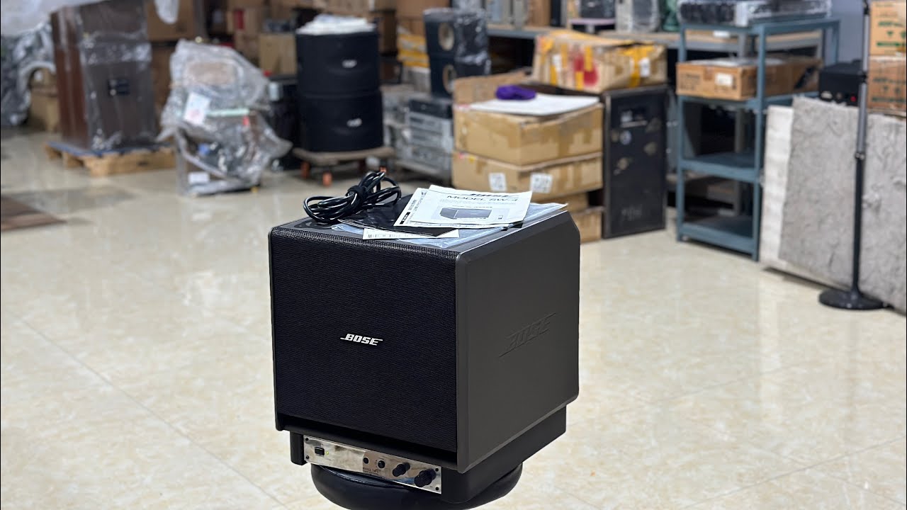 Bose SW-4 subwoofer, complete with all necessary documentation