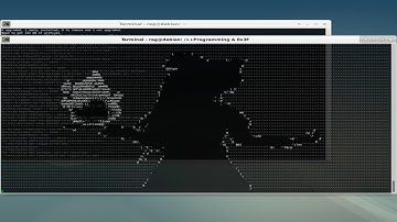 Live ASCII Art via Linux Terminal