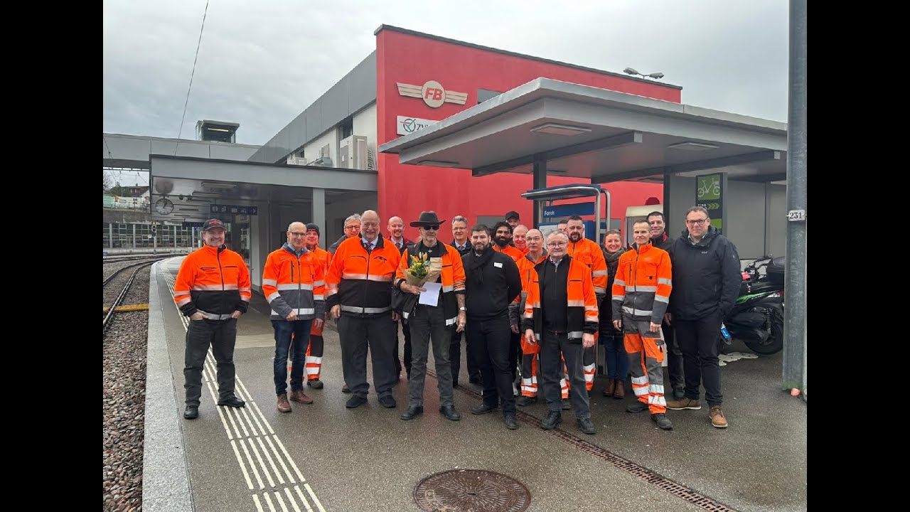 Meine letzte Fahrt bei der Forchbahn im Februar 2024