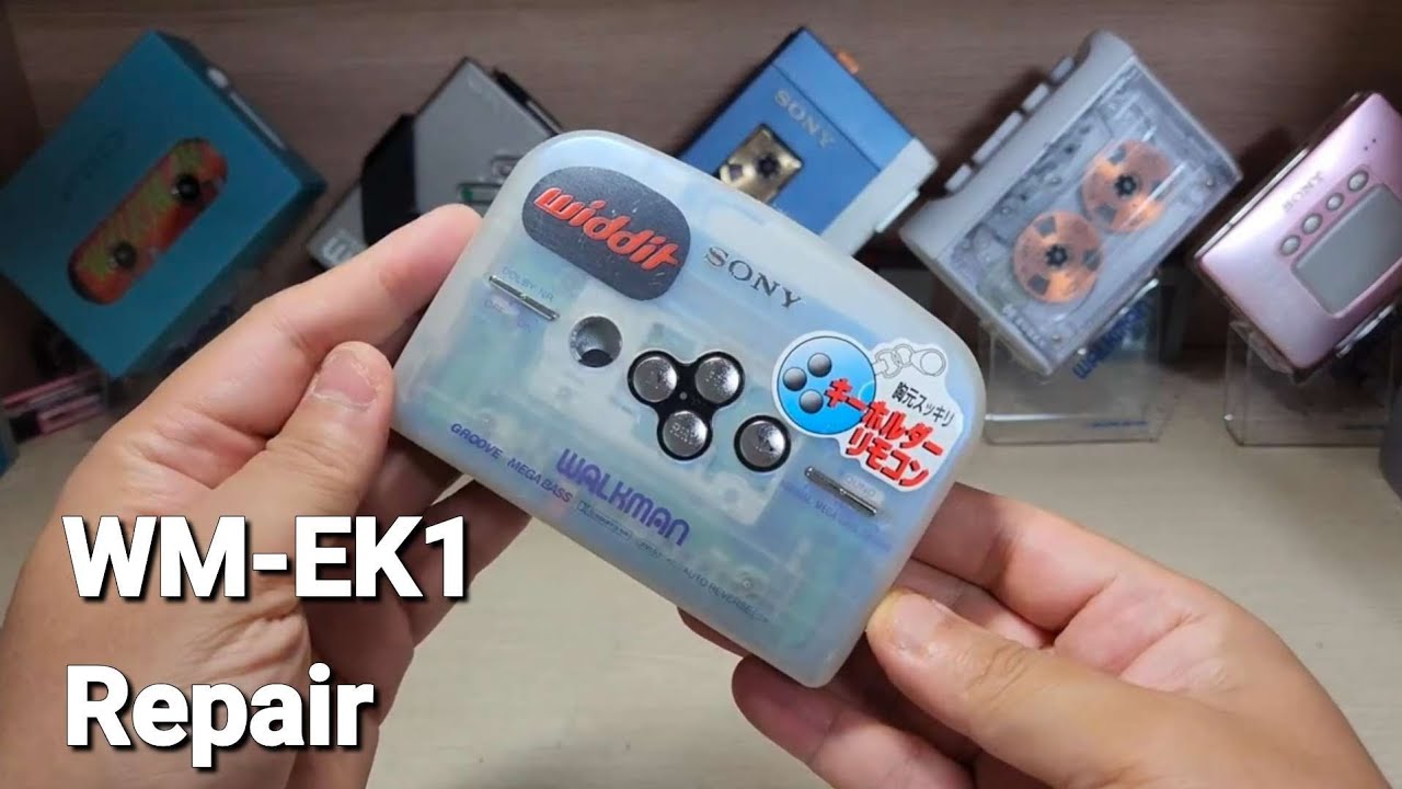 Sony WM-EK1 Repair Cassette Player Walkman - YouTube