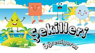 🎶 Geometrik Şekiller Şarkısı | Bilgi Adasında Eğlenceli ve Eğitici Çocuk Şarkısı 🎵