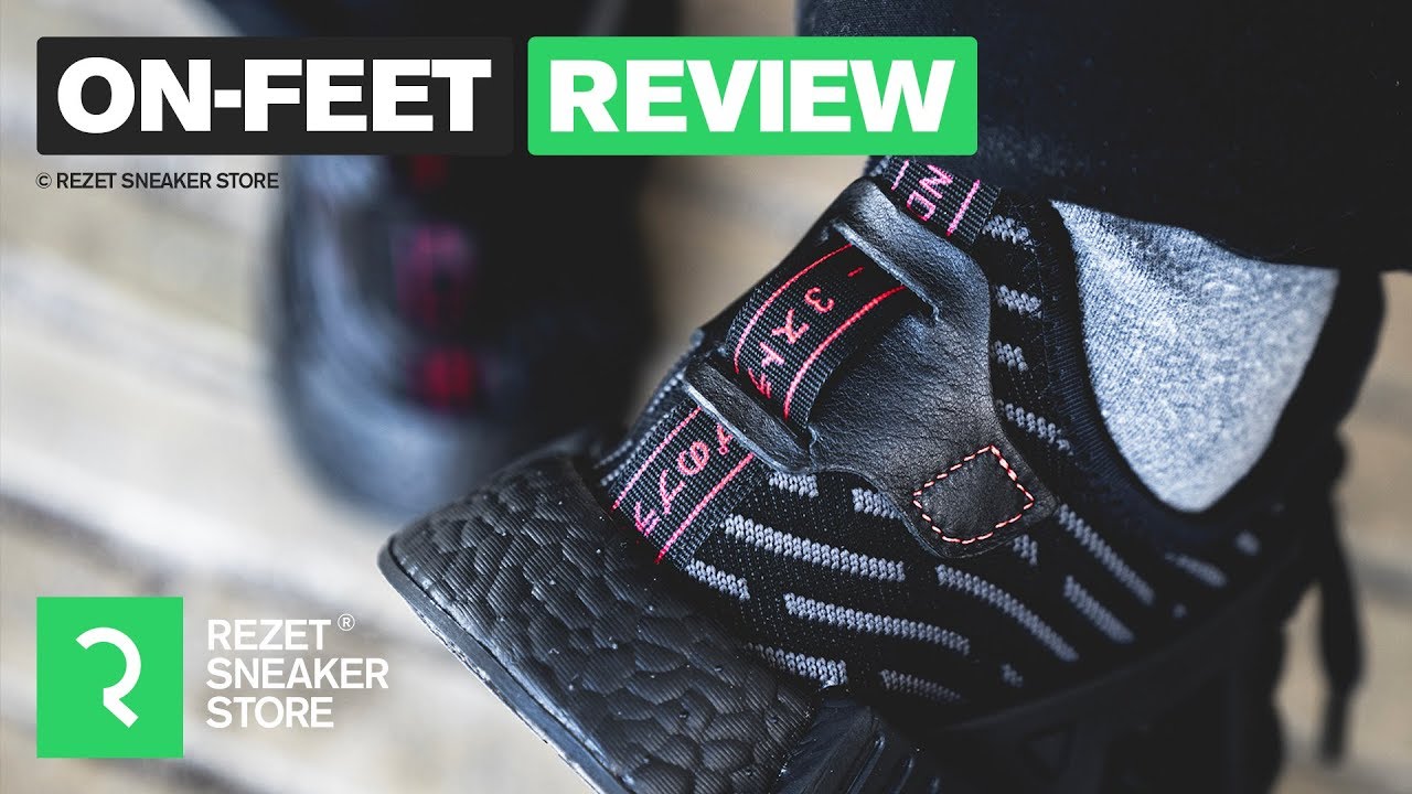 On-feet review - Adidas NMD Triple Black - YouTube