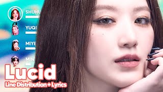 (G)I-DLE - Lucid (Line Distribution + Lyrics Karaoke) PATREON REQUESTED