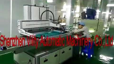 Roll To Roll Screen Printing Machine With CCD Image Positioning