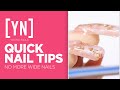 Quick Nail Tips: No More Wide Nails - #Shorts