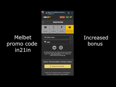 Melbet promo codes onlayn kazino oynamaq - bonusları əldə edin