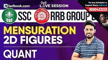 SSC | RRB Group D: Mensuration 2D Figures | Preparation Tips & Tricks by Quant Expert Sumit Sir