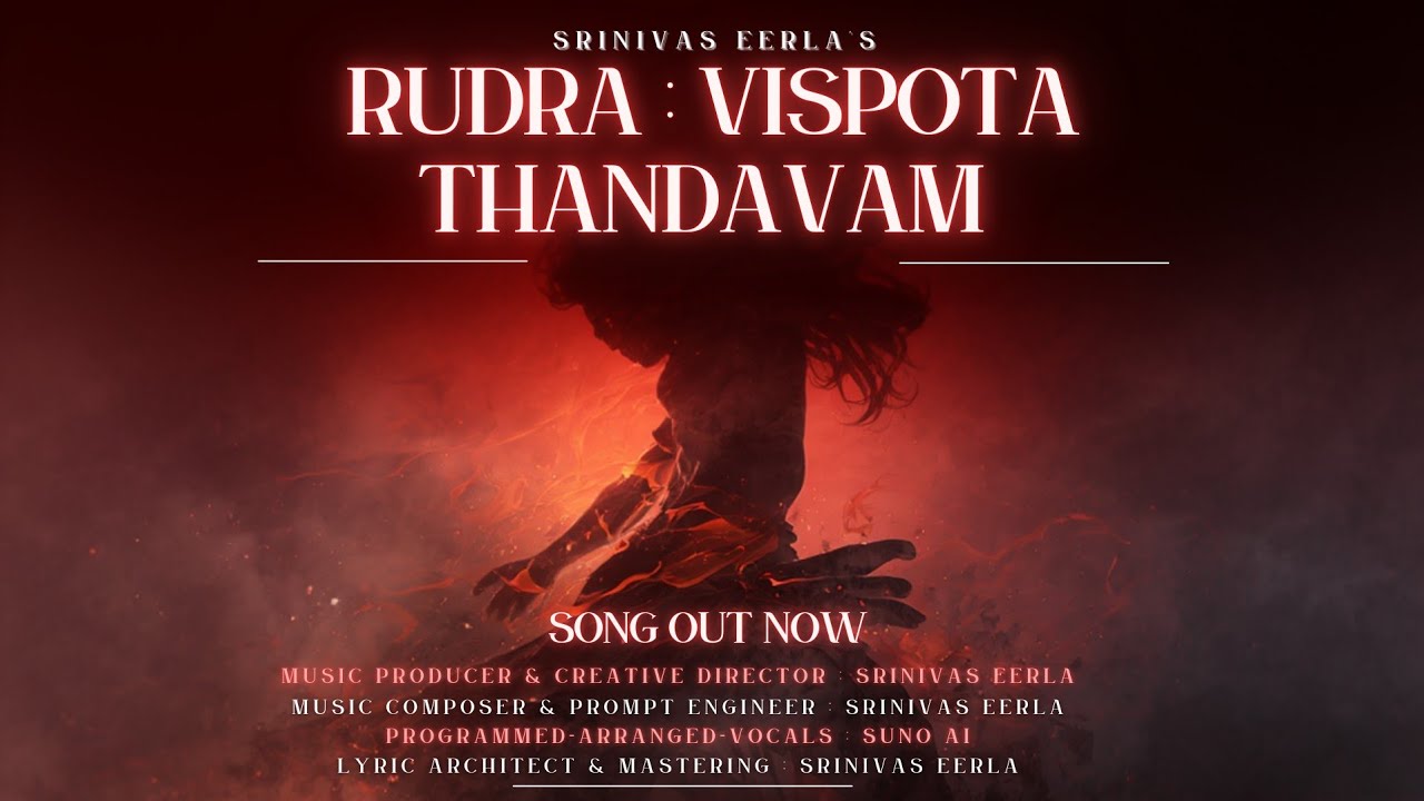 Rudra : Vispota Thandavam Lyrical Song| Shivaratri special 2026 | Srinivas Eerla | SUNO | Music 2&4U