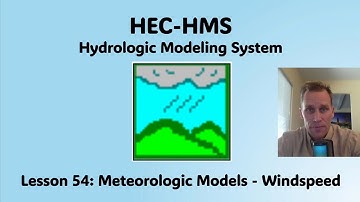 HEC HMS Lesson 54 - Meteorologic Models - Windspeed