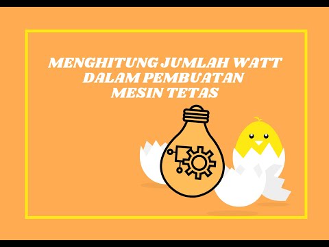 Video: Berapa watt lampunya?