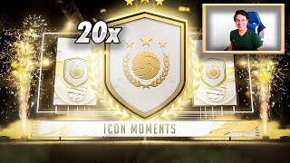 ¡FIESTA DE ICONOS MOMENTOS! ¿VALE LA PENA EL PLAYER PICK DE ICONO SBC?? ICON MOMENTS PP SBC |FIFA 21