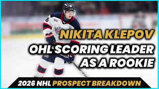 #18 TheSIQLab Ranking | Nikita Klepov | OHL Points Leader AS A ROOKIE (2026 NHL Draft)