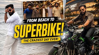 Ich bin nach der Hochzeit meines Freundes eine Z900 gefahren! 😱🔥 | Ravinder’s Lifestyle