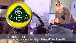 Lotus Elise, Gearshifting Mechanism   How does it work   Part 1