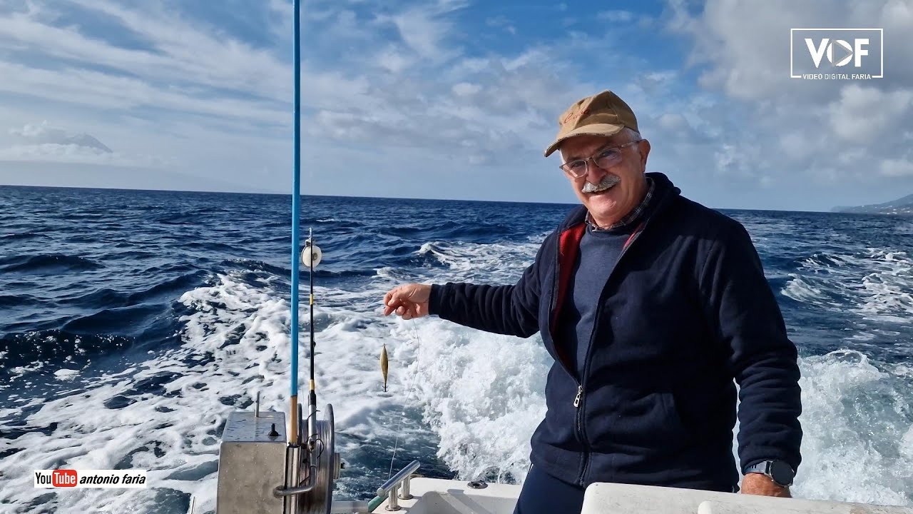 Pesca à Lula no Mestre Fontes 2022 Calheta São Jorge